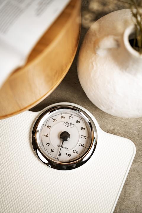 Produktbild Adler AD 8180 personal scale Rectangle White Mechanical personal scale (136 kg)