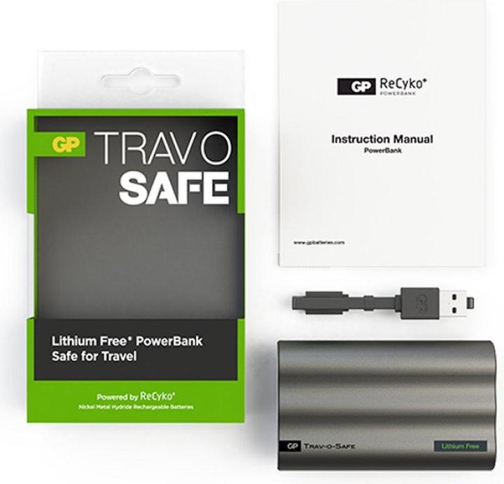 Produktbild GP Batteries GP PowerBank TRAVO SAVE (3800 mAh, 13.68 Wh)