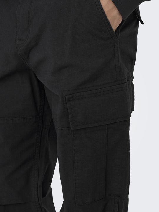 Produktbild Only & Sons Locker geschnitten Mittlere Taille Gummizug Cargohose Hose (W32/L32)