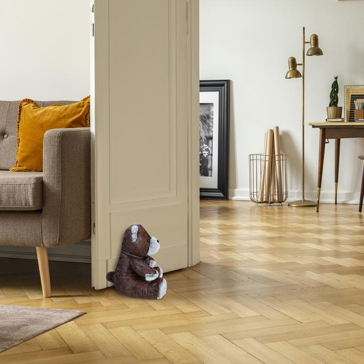 Image du produit Relaxdays Butoir de porte ourson (1 pièce(s), 29 x 23 x 28 cm)