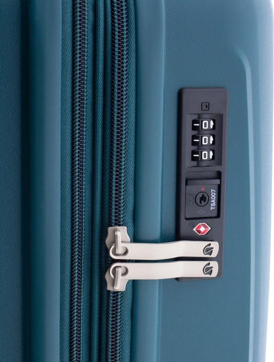 Actual product image Wüsthof 5000 4 Rollen Kabinentrolley 55 cm mit Dehnfalte (34 l, Hand luggage (up to 50 litres))