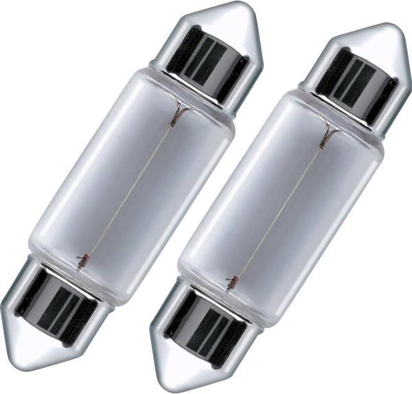 Produktbild Osram 4062172396080 Soffitten Leuchtmittel Standard C10W 10 W 12 V (C10W)