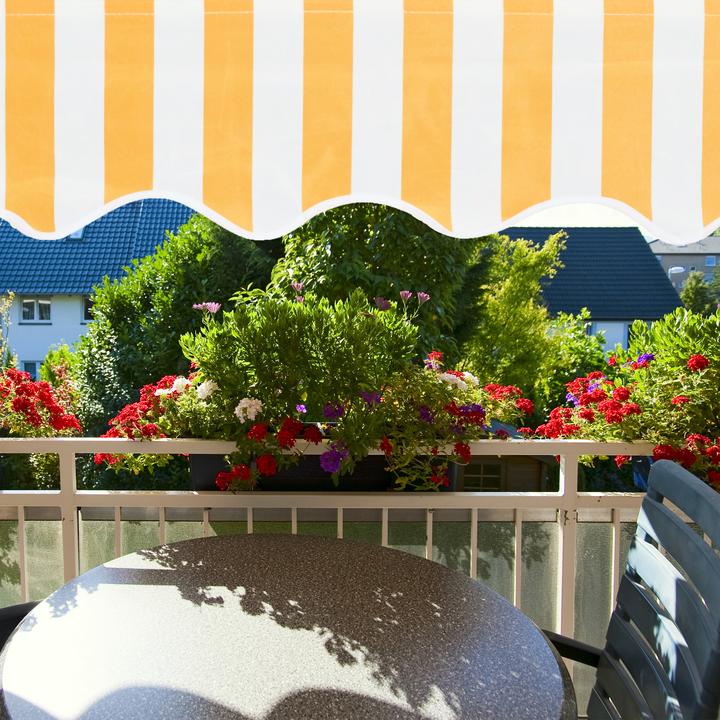 Image du produit Relaxdays Marquise de balcon sans perçage (2.50 m)
