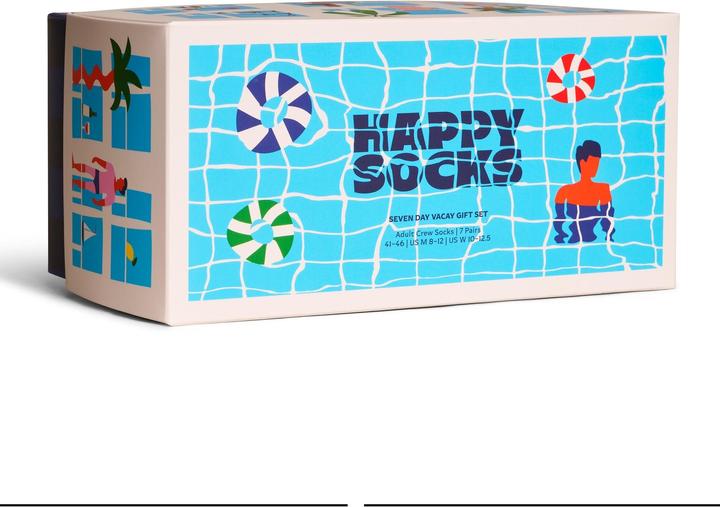 Actual product image Happy Socks Strümpfe SEVEN DAY VACAY Socken 7er Pack (pack of 7, 41 - 46)
