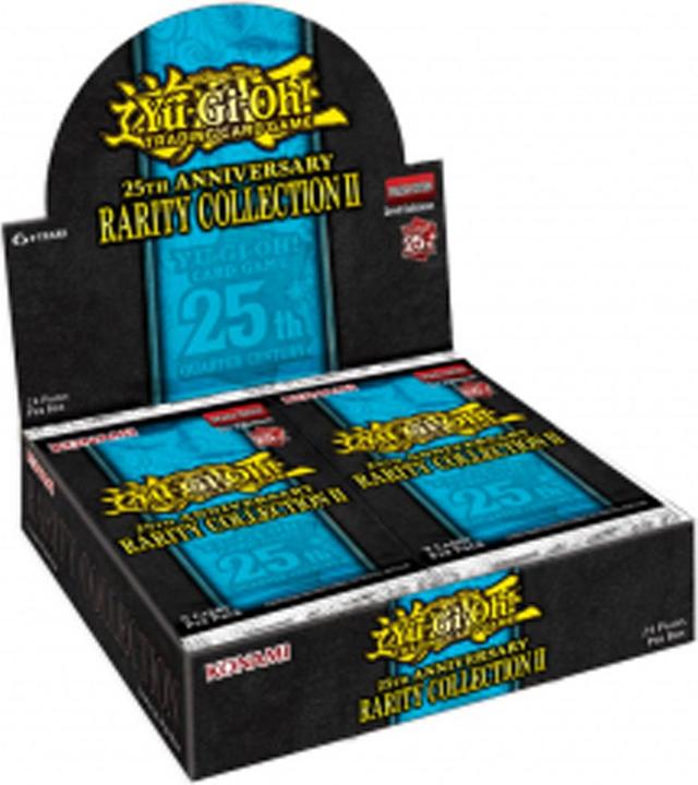 Yu-Gi-Oh ! TCG 25ème Anniversaire Rarity Collection II présentoir boosters (24) *ANGLAIS (Anglais, Affichage du booster)