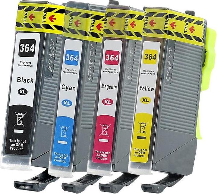 Immagine prodotto Hermex Cartuccia d'inchiostro XL compatibile per HP DeskJet 3520 e-All-in-One (M, Y, FC, C)