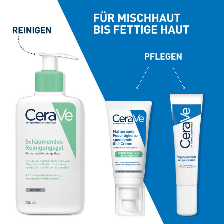 Actual product image CeraVe Moisturising gel cream (52 ml, 24h cream, Face gel)