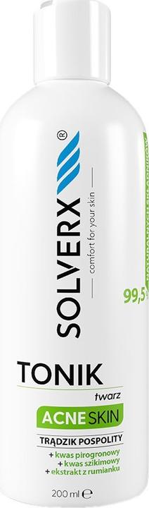 Solverx Acne Skin Face And Eye Tonic For Acne And Oily Skin 200Ml (Tonic, 200 ml)