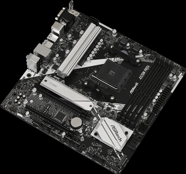 Produktbild AsRock A520M Pro4 (AM4, AMD A520, mATX)