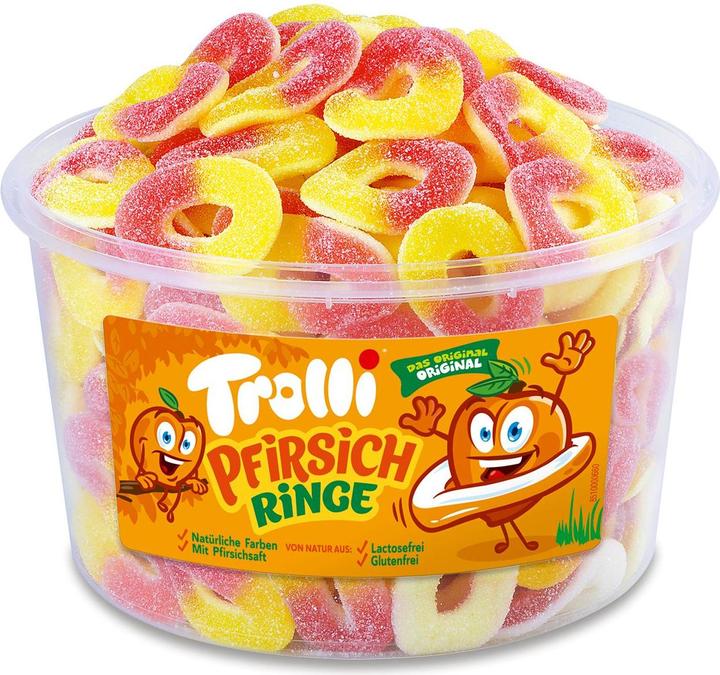 Trolli Peach rings (1 pcs., 1200 g)