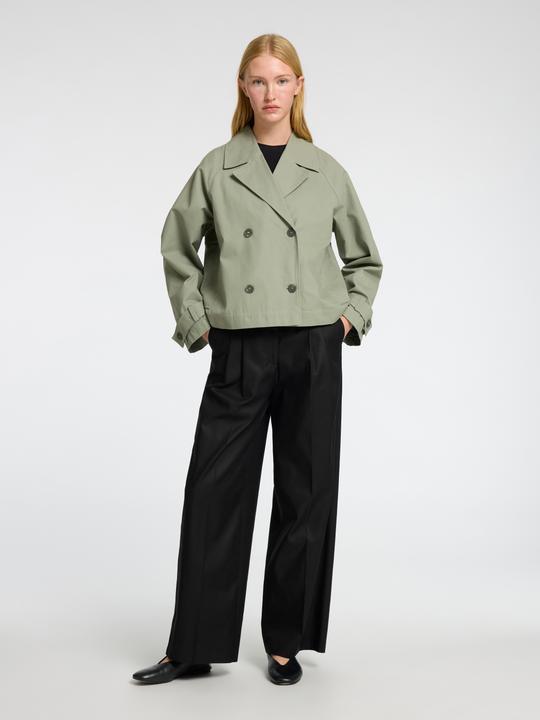 Actual product image Selected Femme Slfcilo Short Trenchcoat Noos (38)