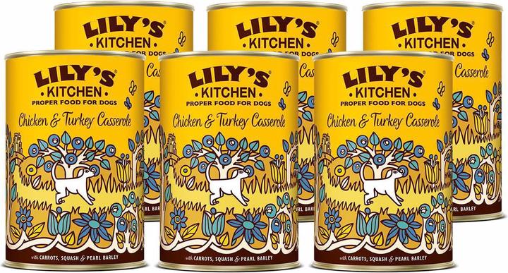 Image du produit Lily's Kitchen Poulet et dinde (Senior, Adulte, Junior, 6 pcs, 2400 g)