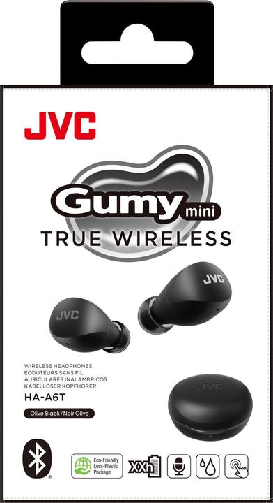 Produktbild JVC HA-A6T-B-U schwarz Kopfhörer In Ear TWS 3,9g leicht (23 h, Kabellos)