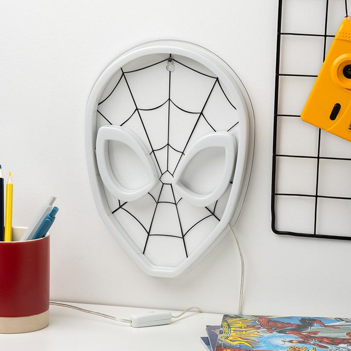 Actual product image Paladone Products Spiderman Wall Mountable LED Neon Light