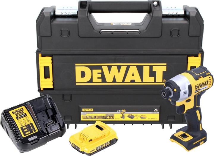 Produktbild DeWalt DCF 887 D1 Akku Schlagschrauber 18V 205Nm 1/4" Brushless + 1x Akku 2,0Ah + Schnellladegerät + (Akkubetrieb)