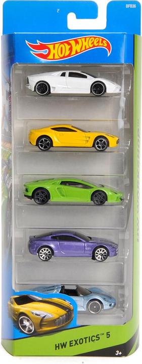 Actual product image Hot Wheels 5pcs gift set assortment