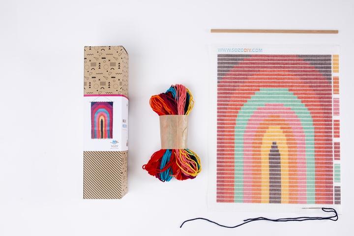 Image du produit Sozo Kit d'art mural arc-en-ciel