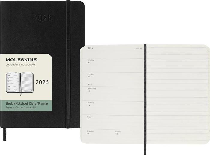 Actual product image Moleskine Pocket agenda (9 x 14 cm, English)