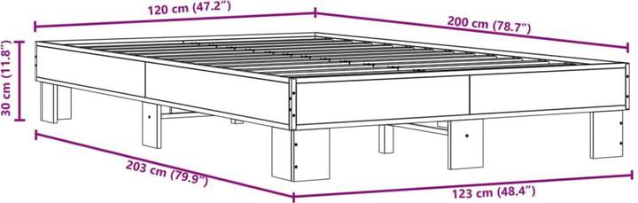 Produktbild VidaXL Katleen (120 x 200 cm)