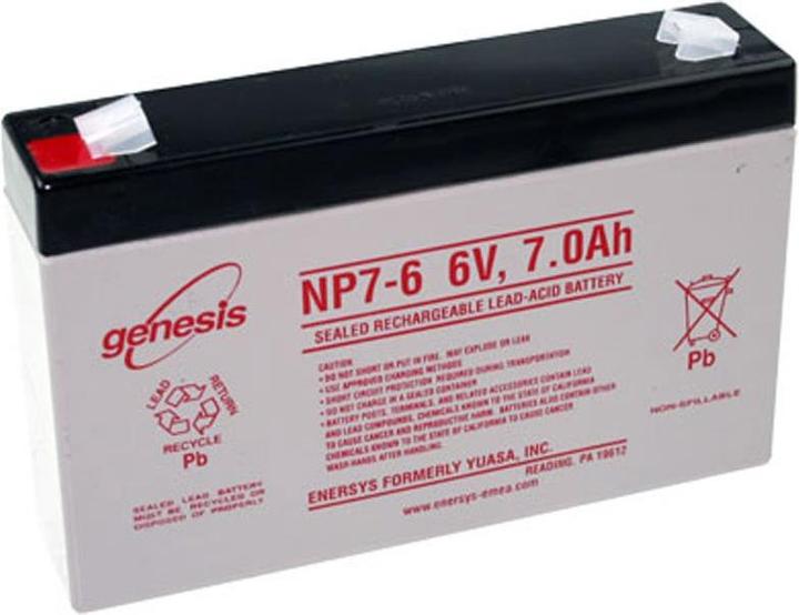 Produktbild Hawker Energy Hawker Enersys Genesis NP7-6 Blei Akku 6 Volt 7000mAh (6 V, 7 Ah)