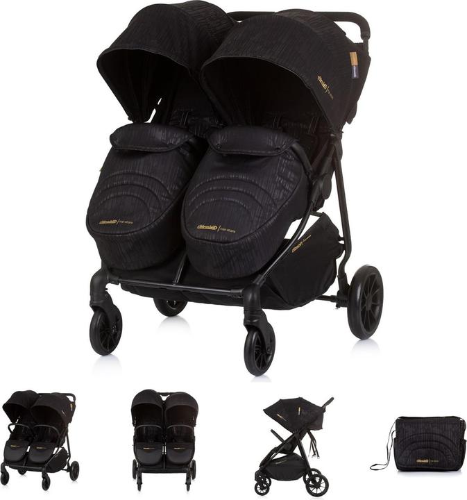 Produktbild Chipolino Zwillingskinderwagen Top Stars