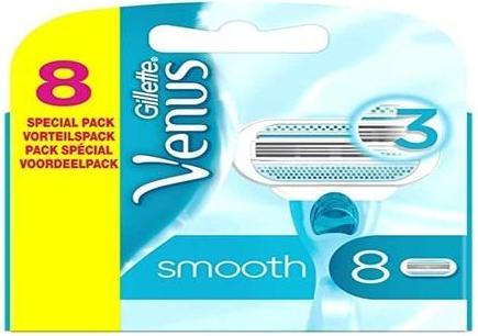 Actual product image Gillette Venus GILLETTE Venus Smooth wymienne ostrza 8szt. (8 x)