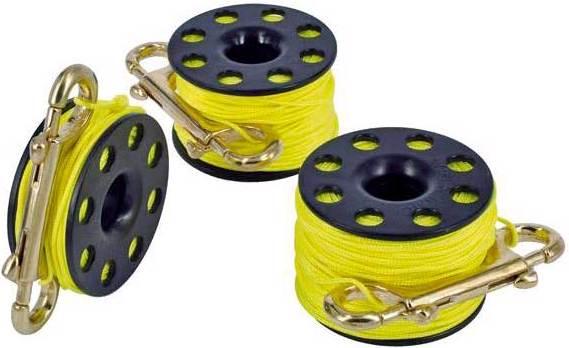Best Divers Finger Reel 15mt inox Karabiner