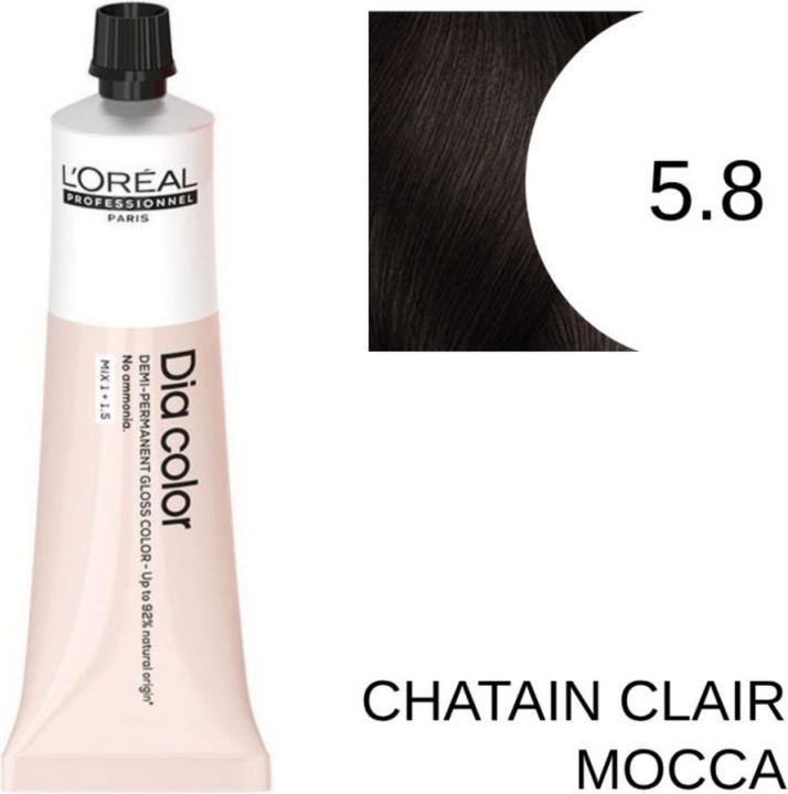 Produktbild L'Oréal Paris Loreal DIA Color 5,8 Hellbraun Mokka 60 ml (5.8 Hellbraun Mokka)