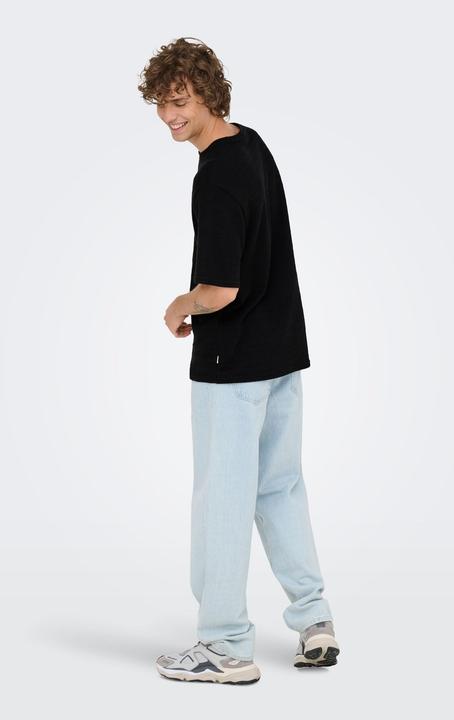 Produktbild Only & Sons Onsgivo Reg 12 Ss Crew Knit Noos (XS)