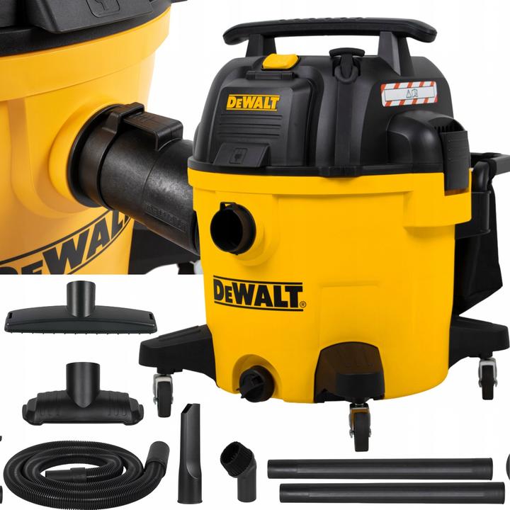 DeWalt Odkurzacz sucho/mokro 34L z gniazd.elek AT-DXV34PTA (Nass-Trockensauger)
