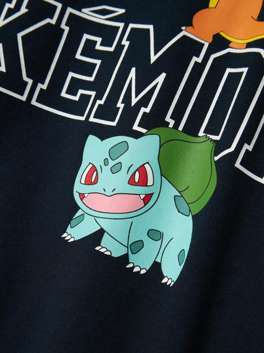 Actual product image Name it Nkmday Pokemon Nreg Sweat Bru Noos Sky (146)