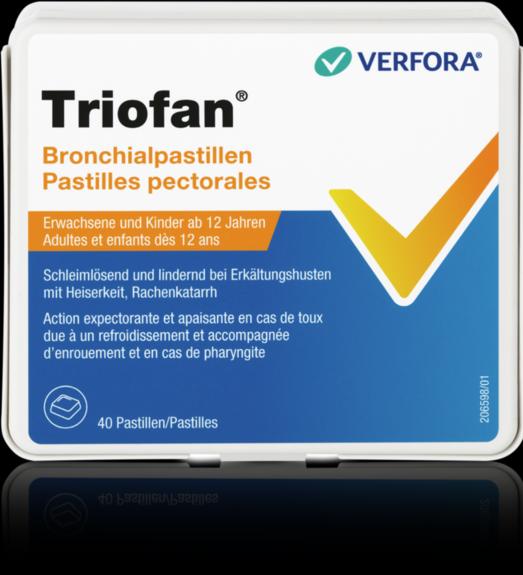 Actual product image Triofan Bronchialpastillen (40 Piece)