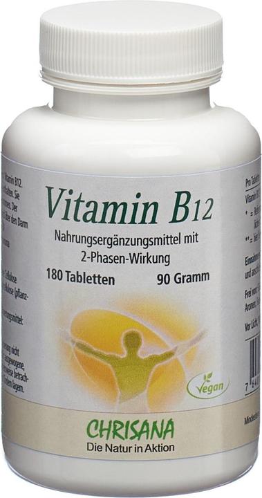 Chrisana Vitamin B12 Tablette 500 mcg (180 Stück, Tabletten, 121 g)