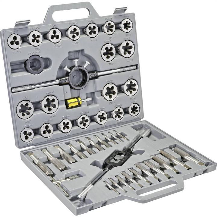 Produktbild Toolcraft Schneideisen- und Gewindebohrer-Set
