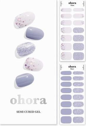 Immagine prodotto Ohora Strisce Gel Semi Polimerizzate N Afterglow - Funziona con qualsiasi lampada per unghie Qualità da (N Afterglow, Smalto per unghie effetto gel)