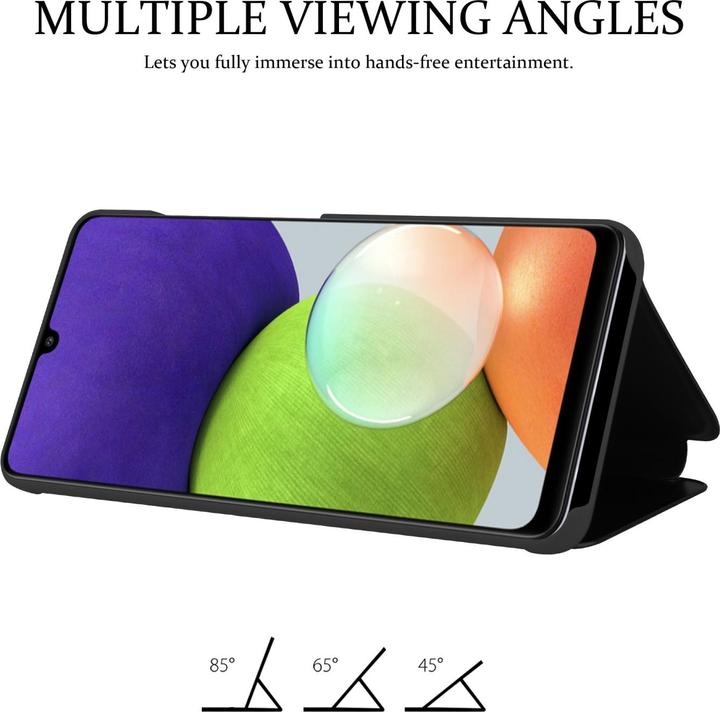 Image du produit Cadorabo Smart View Miroir Book Cover (Samsung Galaxy M22, Samsung Galaxy A22, Samsung Galaxy A32)