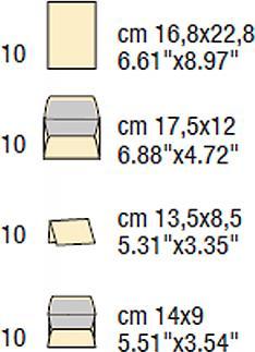 Produktbild Kartos Briefpapier Florentia Kassette (20 Stk.)