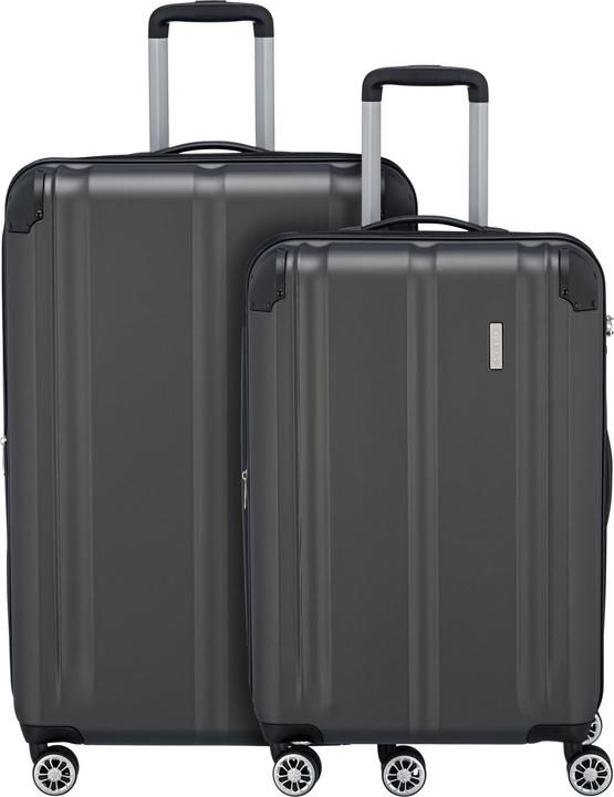 Travelite City 4-Rollen Kofferset 2tlg. (194 l, XL (ab 115l))