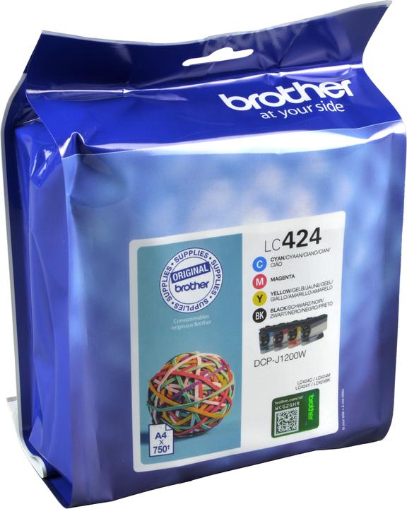 Produktbild Brother LC-424VAL Tintenpatronen-Set (M, BK, C, Y)
