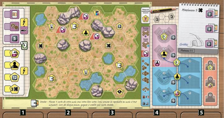 Actual product image Super Meeple Ext. Ark Nova Pack Zoo No.2 (f) (French)