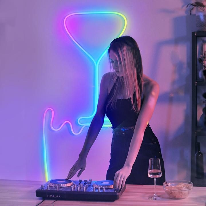 Image du produit Govee Lumière fluorescente RGBIC Rope (Multicolore, 200 cm, Intérieur)