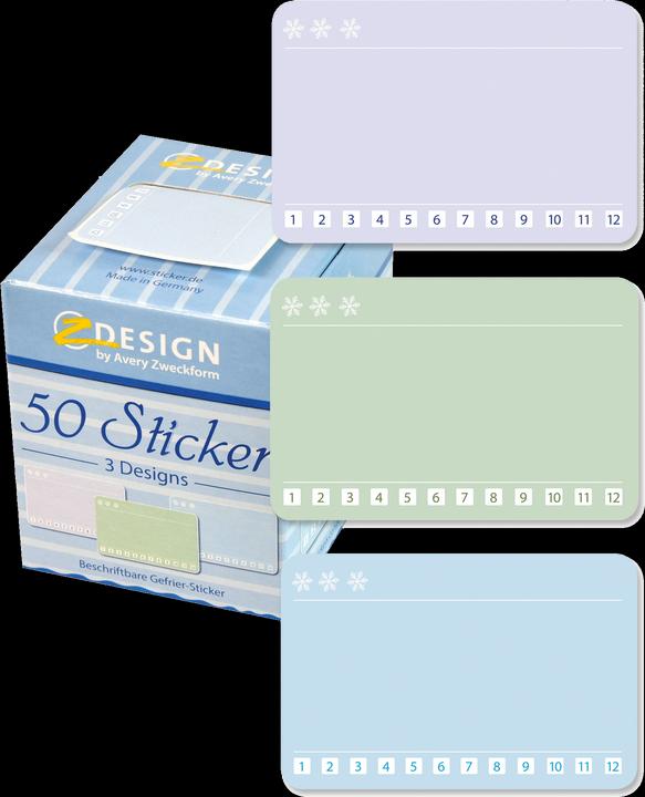 Actual product image Z-Design Tiefkühl-Etiketten