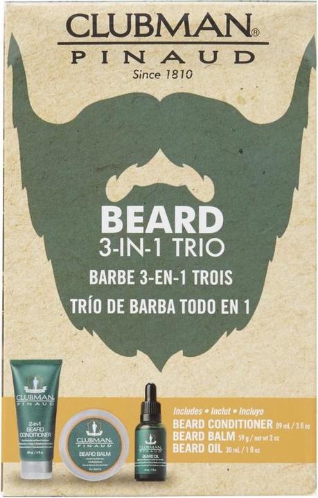 Clubman Beard 3-in-1 Trio