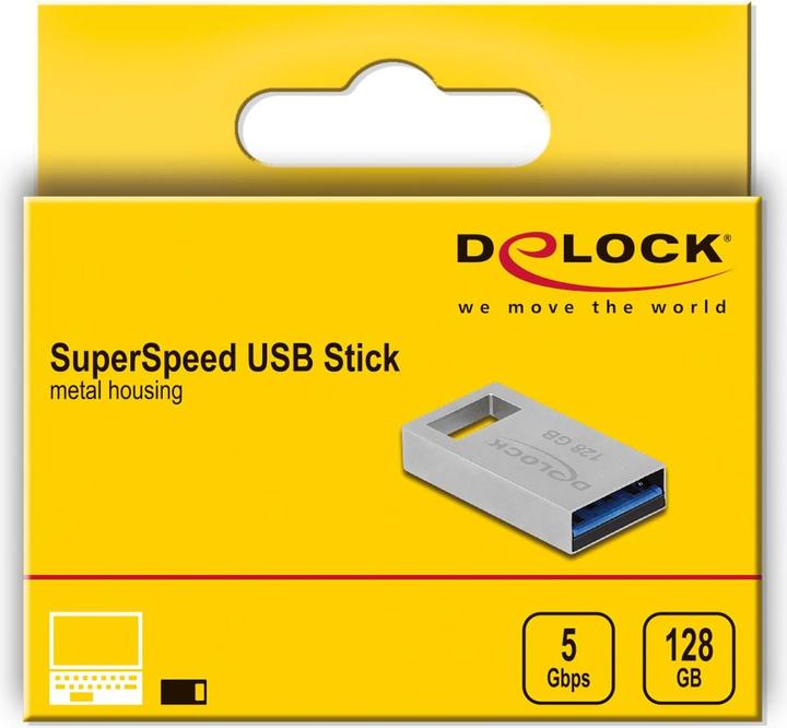 Image du produit Delock Clé USB (128 Go, USB-A)