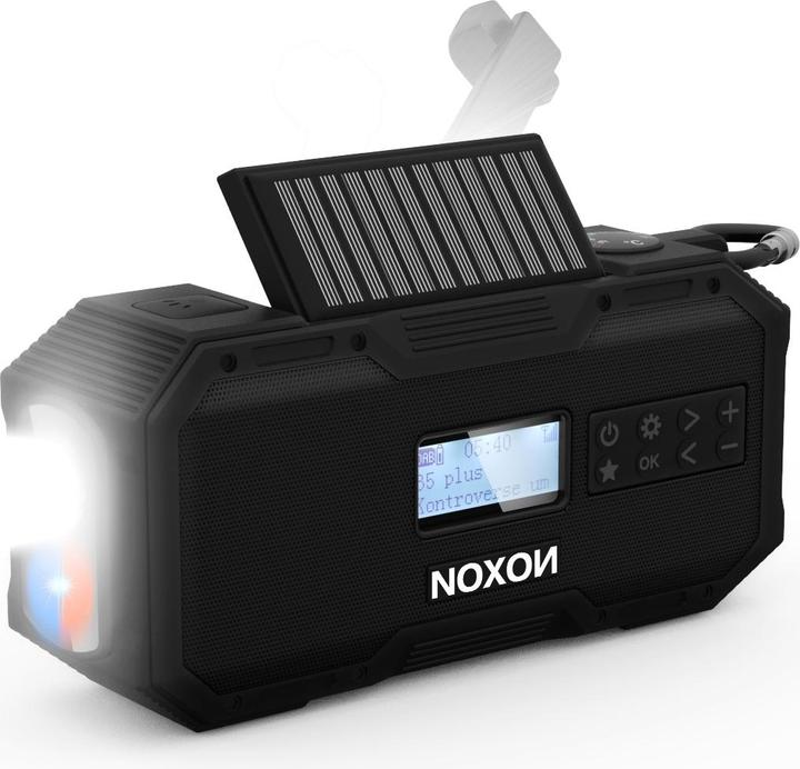 Actual product image Noxon Dynamo Solar 411 (DAB+, VHF, Bluetooth)