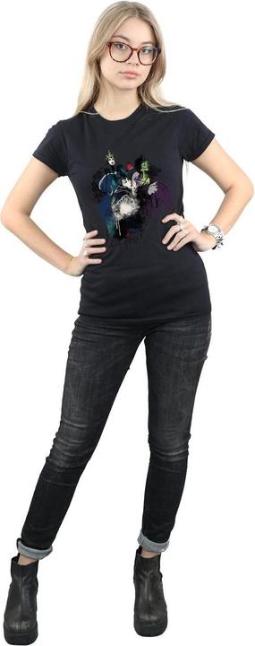 Actual product image Disney Womens/Ladies Villains Cotton T-Shirt (M)