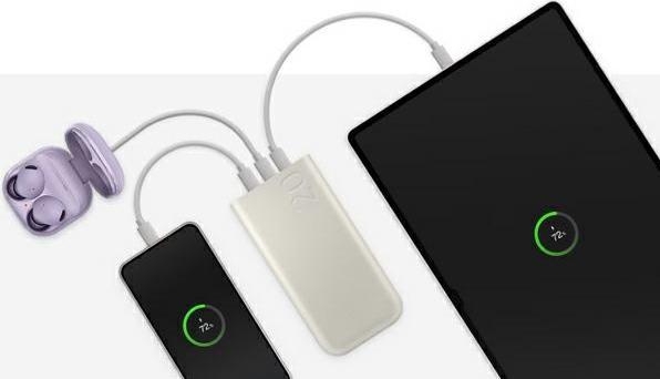 Actual product image Samsung PD Super Fast (20000 mAh, 45 W, 74 Wh)