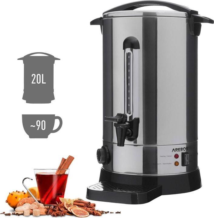 Actual product image Arebos Mulled wine stove