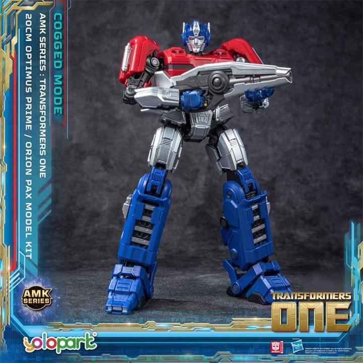 Image du produit Yolopark Transformers 8 AMK Series Kit modèle en plastique Orion Pax 20 cm