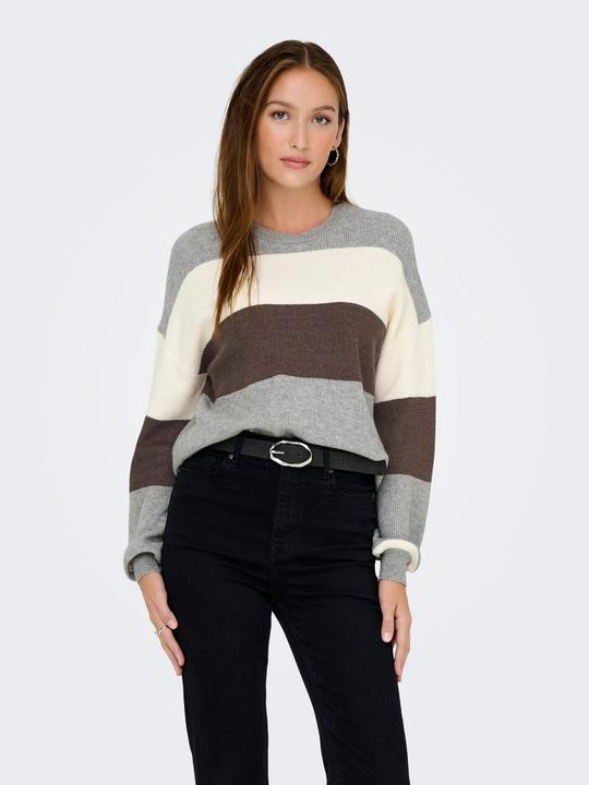 Produktbild Only Onlatia L/S Stripe Pullover Knt Noos (L)